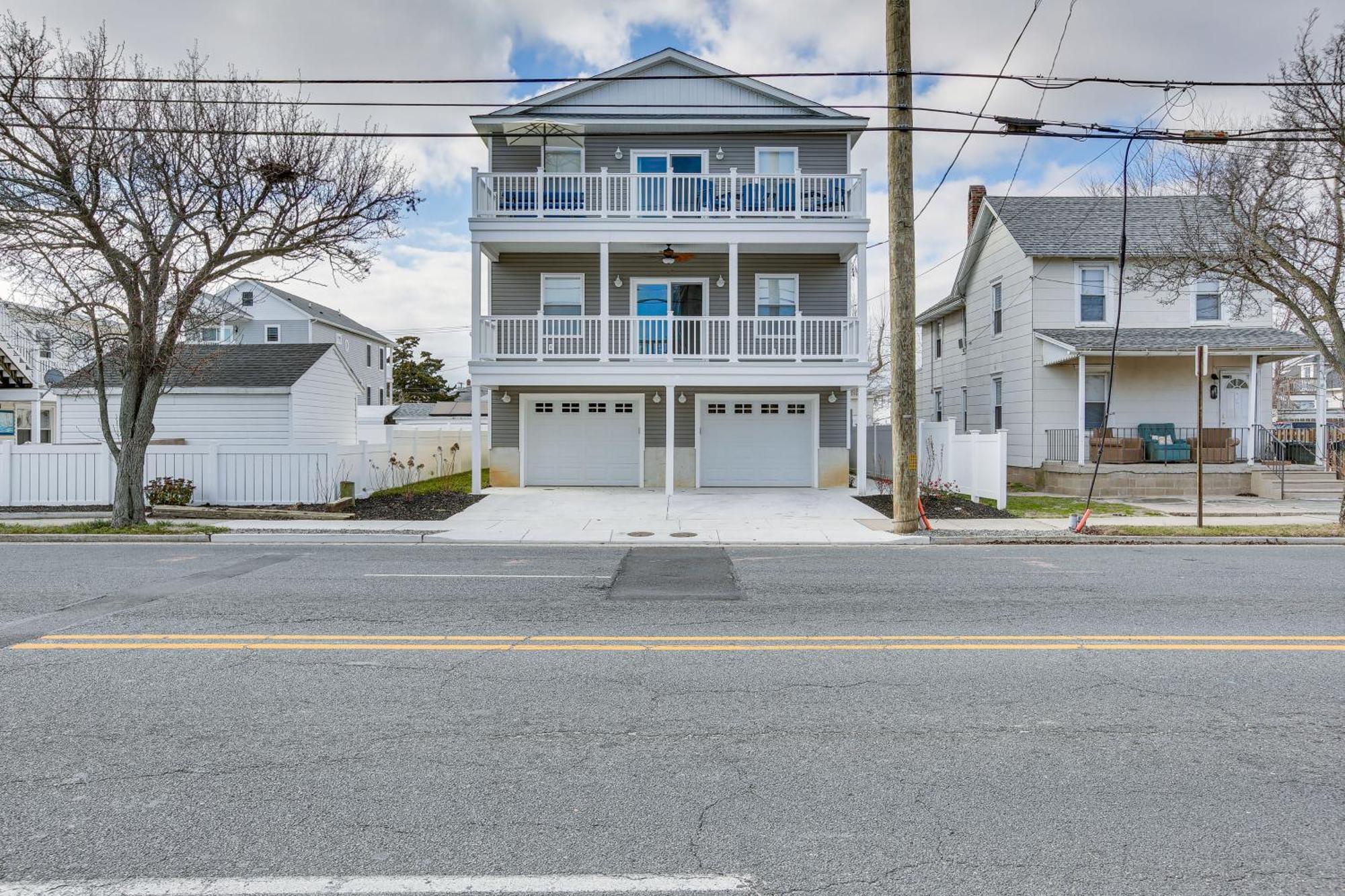 Spacious Wildwood Condo Walk To Beach! Esterno foto
