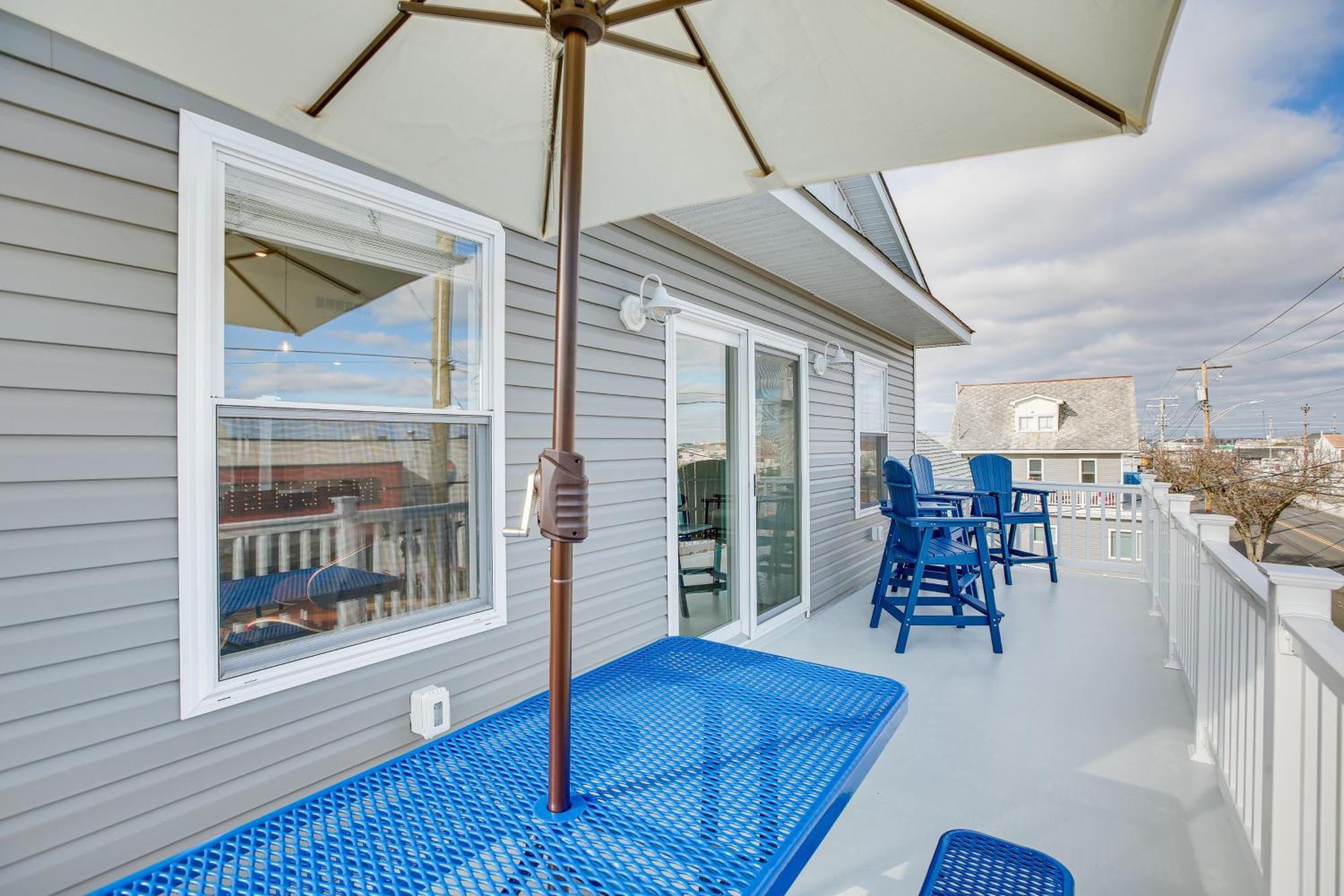 Spacious Wildwood Condo Walk To Beach! Esterno foto