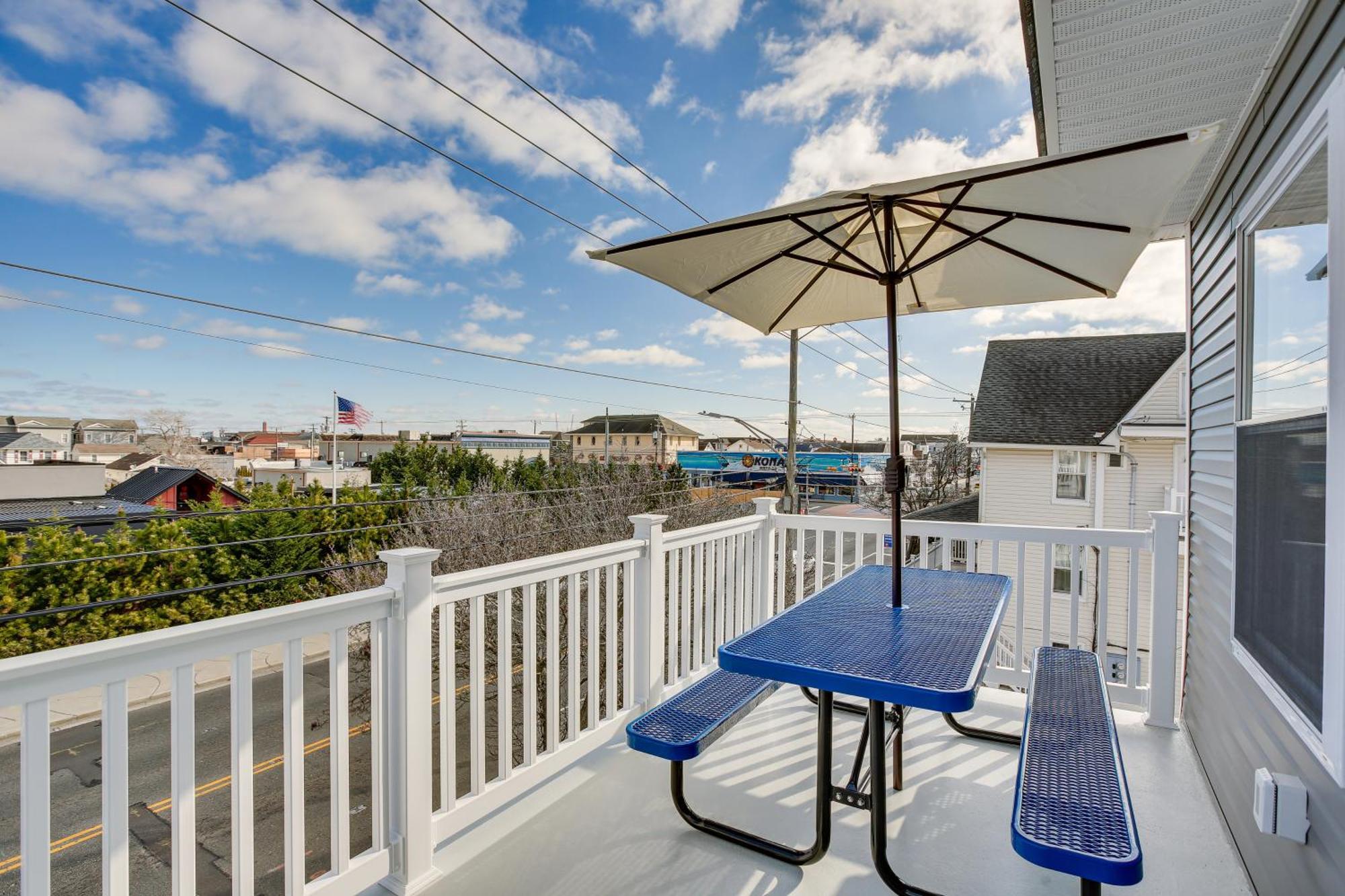 Spacious Wildwood Condo Walk To Beach! Esterno foto