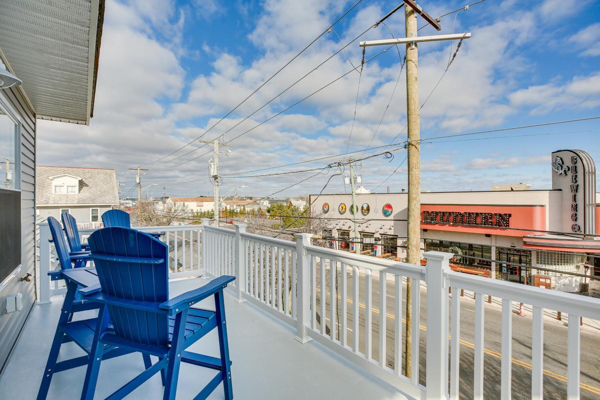 Spacious Wildwood Condo Walk To Beach! Esterno foto