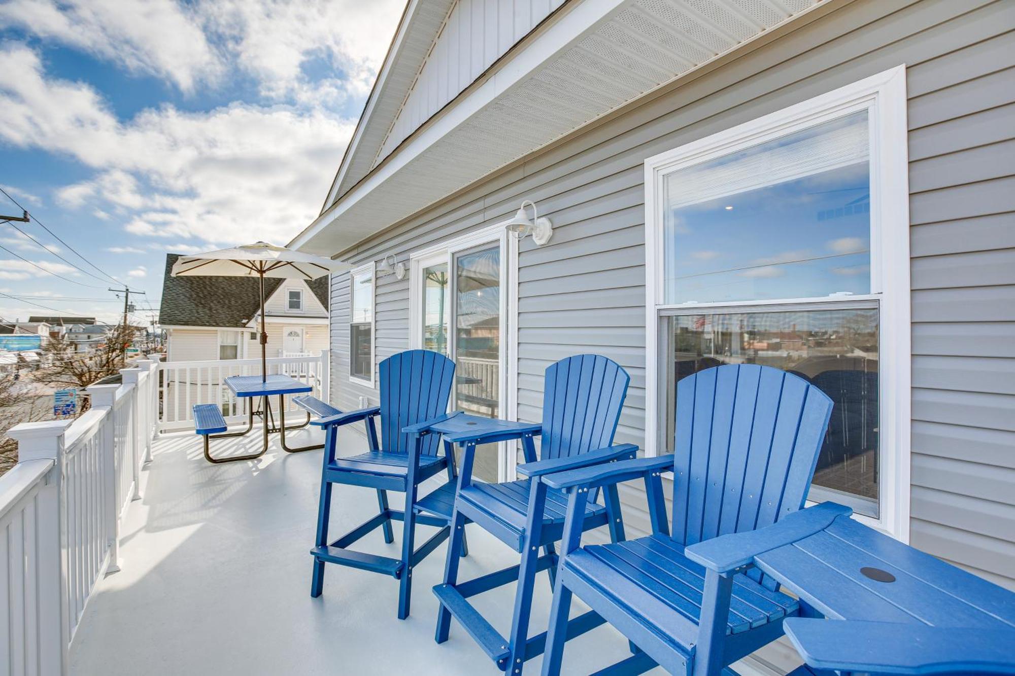 Spacious Wildwood Condo Walk To Beach! Esterno foto